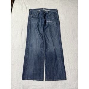 7 For All Mankind Jeans Mens 36x31 Bootcut Relaxed Fit Denim Button Fly